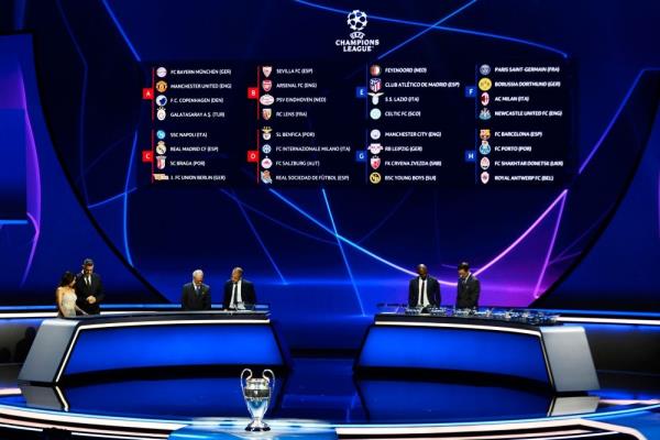 PSG, Dortmund, Milan, Newcastle in tough Champions League group